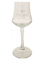 Sibona Stiel Glas Hhe 17 cm 1 Stck mit Eichtrich 2 und 4 cl