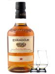 Edradour 10 Jahre Single Malt Whisky 0,7 Liter + 2 Glencairn Glser