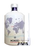 Nordes Atlantic Gin 0,7 Liter + 2 Glencairn Glser und Einwegpipette