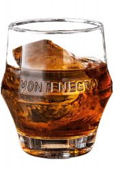 Amaro Montenegro Glas Tumbler weiß 1 Stück