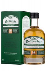 Ballechin 10 Jahre heavily peated - 0,2 Liter (halbe)