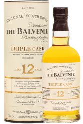 Balvenie 12 Jahre Triple CASK Single Malt Whisky 0,2 Liter (Halbe)