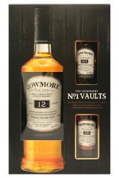 Bowmore 12 Jahre Single Malt Whisky 40% 0,7 Liter + 2 Miniaturen (15yo + No.1)