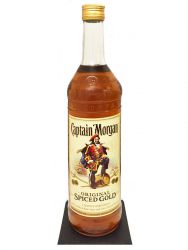 Captain Morgan Spiced Gold Jamaika 3,0 Liter + 1 Schieferuntersetzer 14,5 cm