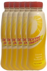 D by Dextro Energy Erfrischungsgetrnk Zitrone-Ingwer-Kurkuma PLUS VITAMINE 6 x 0,50 Liter