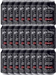 Jack Daniels & Cola in Dose 24 x 0,33 Liter