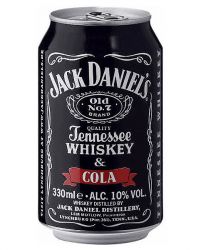 Jack Daniels & Cola in Dose 0,33 Liter