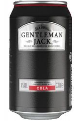Jack Daniels & Gentleman Jack Cola in Dose 0,33 Liter
