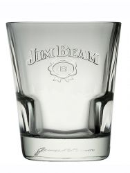 Jim Beam Whisky Tumbler Eichstrich 2 und 4 cl