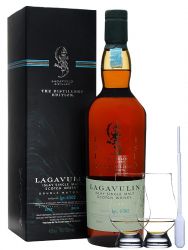 Lagavulin Distillers Edition Pedro Ximinez Finish 0,7 Liter + 2 Glencairn Gläser und Einwegpipette