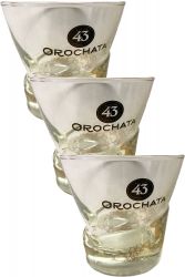 Licor 43 Orochataglas ohne Eichstrich 3 Stck