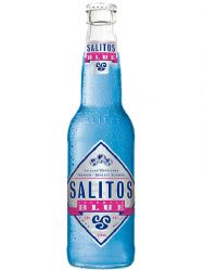 Salitos Blue Fruchtweinmixgetränk in Glasflasche 0,33 Liter