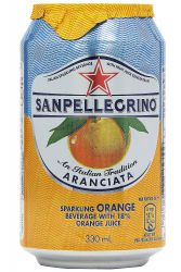 San Pellegrino - Aranciata Orange - Aperitif Italien 0,33 ml Dose inklusive Pfand