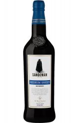 Sandeman Medium Sweet (blauer Deckel) Sherry Spanien 0,75 Liter