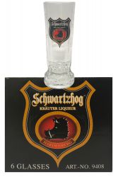Hadenberg Schwartzhog Shot Glas 4cl 6 Stck