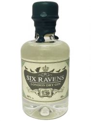 Six Ravens London Dry Gin 46% 0,04 Liter Miniatur