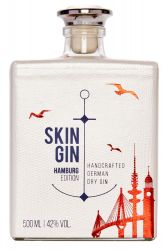 Skin Gin Hamburg Edition ( WEISS ) 0,5 Liter