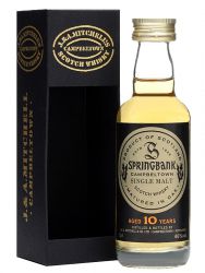 Springbank 10 Jahre Single Malt Whisky Miniatur 5 cl