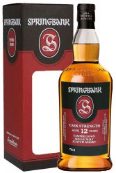 Springbank 12 Jahre CASK STRENGTH Single Malt Whisky 0,7 Liter