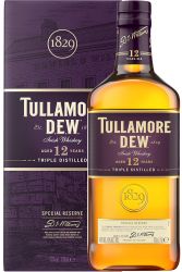 Tullamore Dew 12 Jahre Irish Single Malt Whiskey 0,7 Liter