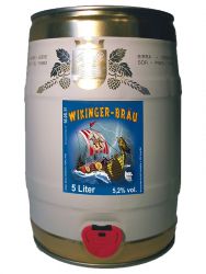 Wikinger Bru 5 Liter Fass