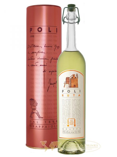 Jacopo Poli Ruta Italien 0,5 Spirituosen Online - - Drinks Whisky, & & Rum Liter Shop Bottle