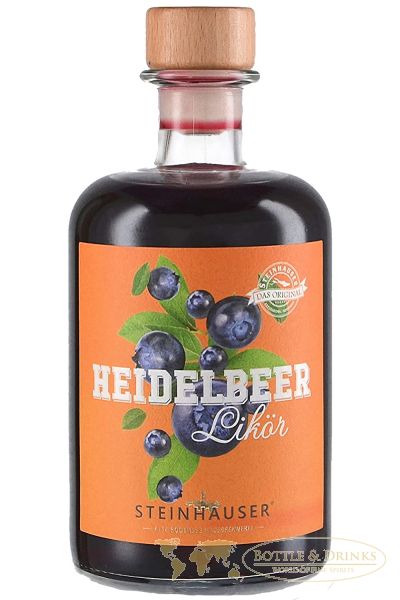 Steinhauser Heidelbeer Likör 0,5 Liter - Bottle &amp; Drinks - Whisky, Rum ...