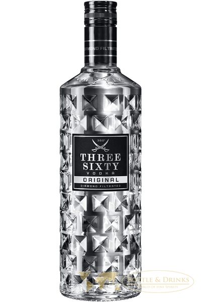Three Sixty Vodka 6,0 Liter MAGNUM - Bottle & Drinks - Whisky, Rum &  Spirituosen Online Shop