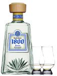 1800 Jose Cuervo Tequila Silver 0,7 Liter + 2 Glencairn Gläser