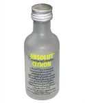 Absolut Vodka Citron 5 cl Miniatur