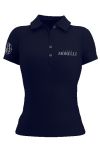 Acqua Morelli Damen Polo Shirt in schwarz Gre L