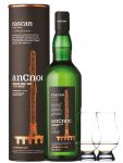 AnCnoc RASCAN Limited Edition Single Malt Whisky 0,7 Liter + 2 Glencairn Gläser