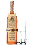 Basil Haydens 8 Jahre Small Batch Straight Bourbon 0,7 Liter + 2 Glencairn Gläser + Einwegpipette 1 Stück