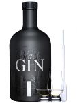 Black Gin Gansloser Deutschland 0,7 Liter + 2 Glencairn Glser und Einwegpipette