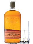 Bulleit Bourbon Frontier Whiskey 0,7 Liter + 2 Glencairn Gläser + Einwegpipette 1 Stück