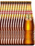 CUSQUENA Cerveza Malta Peruanisches Bier Hell 12 x 0,33 Liter