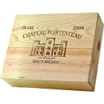 Chateau Fontesteau Haut Medoc AC 2005 3er Holzkiste Frankreich 0,75 Liter