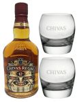Chivas Regal 12 Jahre mit 2 Gläsern 0,7 Liter