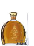 Claude Chatelier Cognac XO mit Etui 0,5 Liter + 2 Glencairn Gläser und Einwegpipette