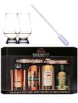 Cooley Collection neues Design Irish Whisky Mini  4 x 5cl + 2 Glencairn Gläser + 1 Pipette