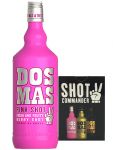 Dos Mas PINK SHOT mit Vodka 0,7 Liter + Pokerspiel