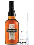 Evan Williams Single Barrel Bourbon Whisky 0,7 Liter + 2 Glencairn Gläser + Einwegpipette 1 Stück