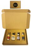 Geschenkbox mit 4 Amerika Whisky Miniaturen