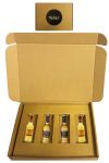 Geschenkbox mit 4 Whisky Glenmorangie Miniaturen