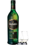 Glenfiddich 12 Jahre Single Malt Whisky 1,0 Liter + 2 Glencairn Gläser