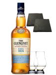 Glenlivet Founders Reserve Single Malt Whisky 0,7 Liter + 2 Glencairn Gläser + 2 Schieferuntersetzer 9,5 cm
