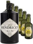 Hendricks Gin Small Batch 0,7 Liter + 6 Fentimans Tonic Water 0,2 Liter
