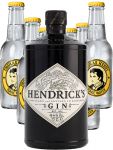 Hendricks Gin Small Batch 0,7 Liter + 6 Thomas Henry Tonic Water 0,2 Liter