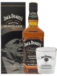 Jack Daniels Masters Distillers 0,7 Liter + Jack Daniels Glas