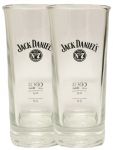 Jack Daniels No. 7 Longdrinkglas mit Eichstrich 2 und 4 cl 2 Stück